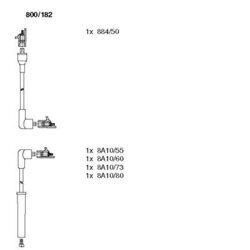 Sada zapaľovacích káblov BREMI 800/182