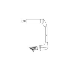 Zapaľovací kábel BREMI 349/57