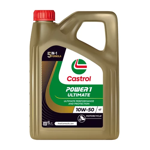 Motorový olej CASTROL POWER 1 Racing 4T 10W-50 4L