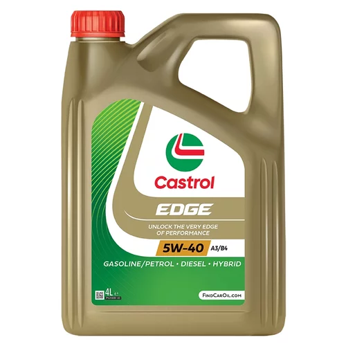 CASTROL EDGE 5W-40 A3/B4 4L