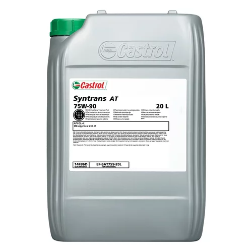 CASTROL TRANSMAX Manual AT 75W-90 20L