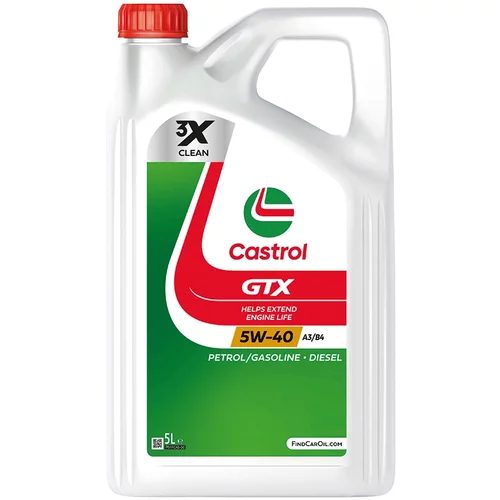 CASTROL GTX 5W-40 A3/B4 5L