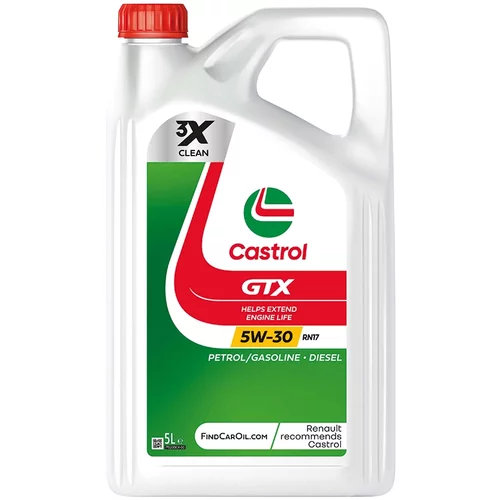 Motorový olej 15CC30 Castrol GTX 5W-30 RN17 5L