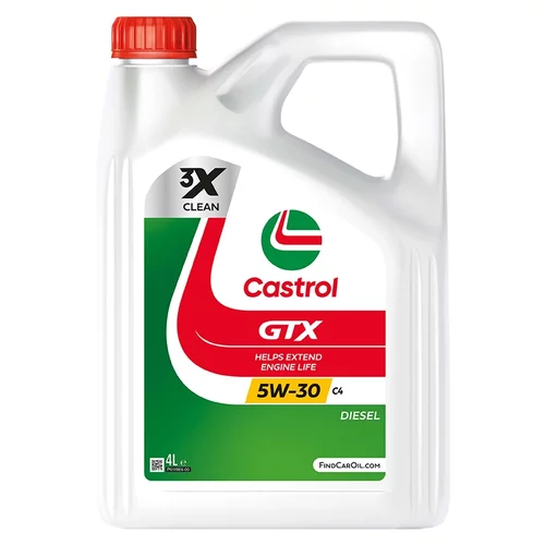 Motorový olej CASTROL GTX 5W-30 C4 4L