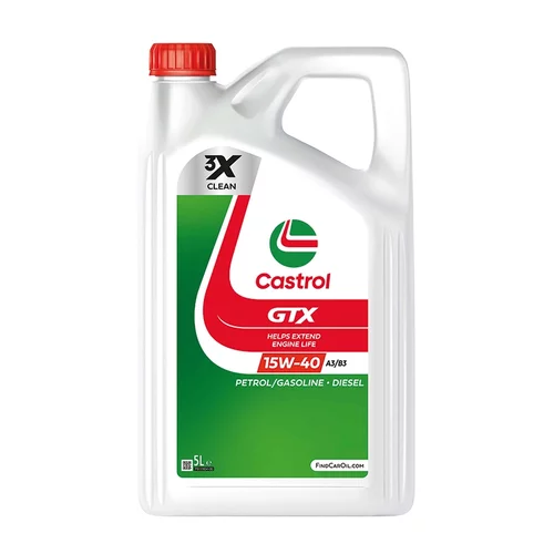 CASTROL GTX 15W-40 A3/B3 5L