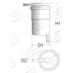 Palivový filter CHAMPION L102/606