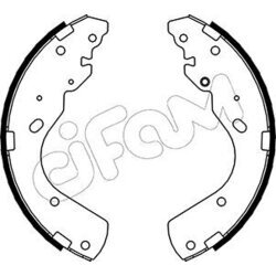 Sada brzdových čeľustí CIFAM 153-143