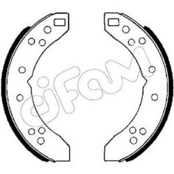 Sada brzdových čeľustí CIFAM 153-646