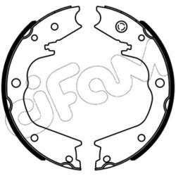 Sada brzd. čeľustí parkov. brzdy CIFAM 153-733