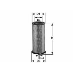 Vzduchový filter CLEAN FILTERS MA1401