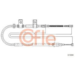 Ťažné lanko parkovacej brzdy COFLE 92.17.3502