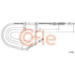 Ťažné lanko parkovacej brzdy COFLE 17.068