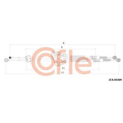 Lanko ručnej prevodovky COFLE 2CB.RE009