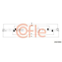 Lanko ručnej prevodovky COFLE 92.2CB.FO014