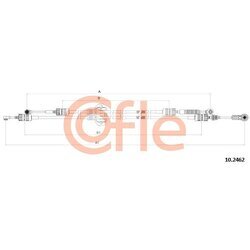 Lanko ručnej prevodovky COFLE 92.10.2462