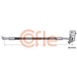 Brzdová hadica COFLE 92.BH.HY133