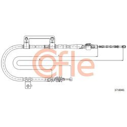 Ťažné lanko parkovacej brzdy COFLE 92.17.6041