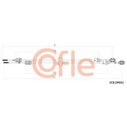 Lanko ručnej prevodovky COFLE 92.2CB.OP012