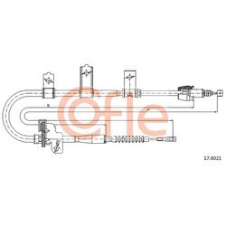 Ťažné lanko parkovacej brzdy COFLE 92.17.6021