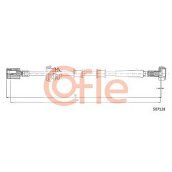 Hriadeľ tachometra COFLE 92.S07128