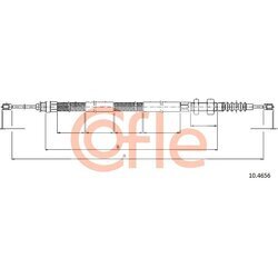 Ťažné lanko parkovacej brzdy COFLE 10.4656