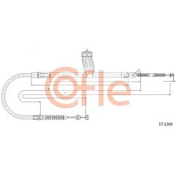 Ťažné lanko parkovacej brzdy COFLE 17.1268