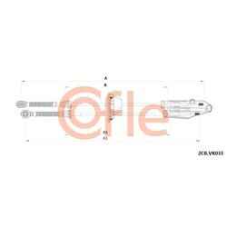 Lanko ručnej prevodovky COFLE 92.2CB.VK033