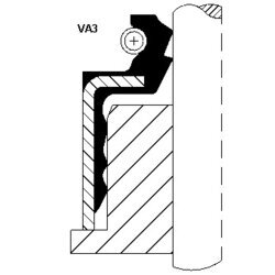 Tesniaci krúžok drieku ventilu CORTECO 12014678