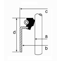 Tesniaci krúžok drieku ventilu CORTECO 49472844