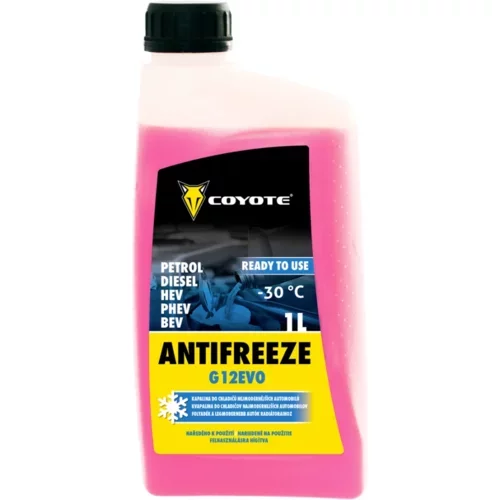 COYOTE Antifreeze G12EVO READY -30°C 1L VW TL774L