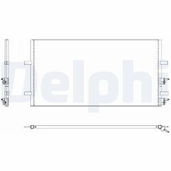 Kondenzátor klimatizácie DELPHI TSP0225640
