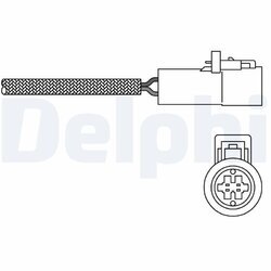 Lambda sonda DELPHI ES20014