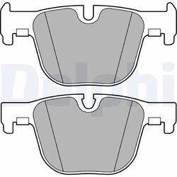 Sada brzdových platničiek kotúčovej brzdy DELPHI LP2494
