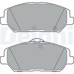 Sada brzdových platničiek kotúčovej brzdy DELPHI LP3385