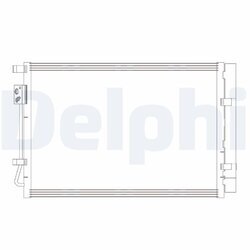 Kondenzátor klimatizácie DELPHI CF20414