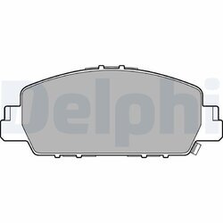 Sada brzdových platničiek kotúčovej brzdy DELPHI LP3243