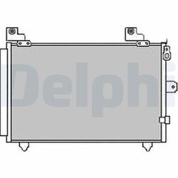 Kondenzátor klimatizácie DELPHI TSP0225550