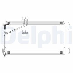 Kondenzátor klimatizácie DELPHI CF20309