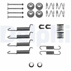 Sada príslušenstva čeľustí parkovacej brzdy DELPHI LY1406