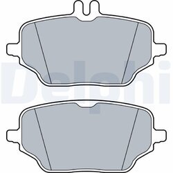 Sada brzdových platničiek kotúčovej brzdy DELPHI LP3572