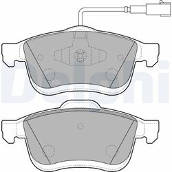 Sada brzdových platničiek kotúčovej brzdy DELPHI LP3270