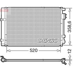 Kondenzátor klimatizácie DENSO DCN41011