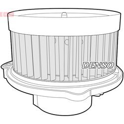 Vnútorný ventilátor DENSO DEA17014
