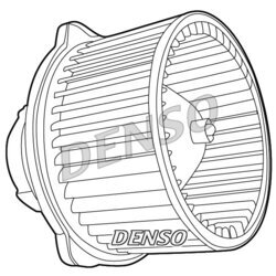 Vnútorný ventilátor DENSO DEA41002 - obr. 1