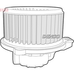 Vnútorný ventilátor DENSO DEA43009 - obr. 1