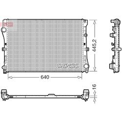 Chladič motora DENSO DRM17118