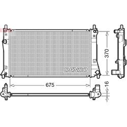 Chladič motora DENSO DRM44035