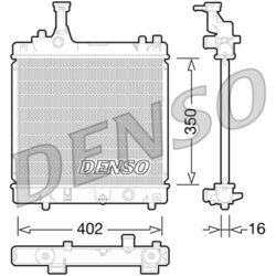 Chladič motora DENSO DRM47026