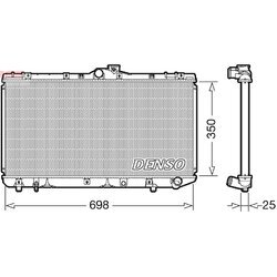 Chladič motora DENSO DRM50079