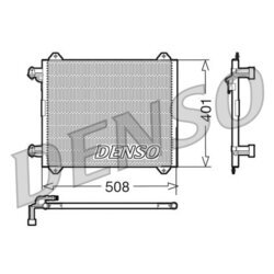 Kondenzátor klimatizácie DENSO DCN02009